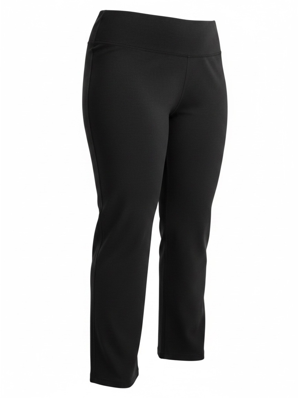 Athletic Works Black Stretch Pull-On Pants - Petite